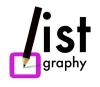 Listography logo